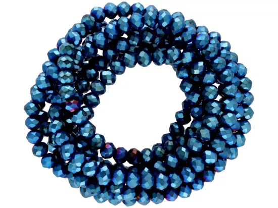 S1W02 KRYSZTAŁKI 4,5/3,5 mm - 1 SZNUR