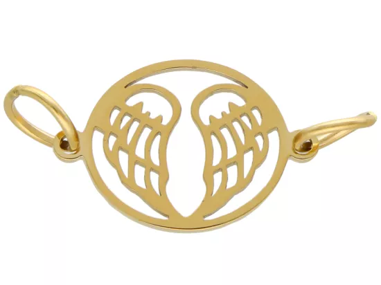 P5O87 ELEMENT OZDOBNY ŁĄCZNIK ZE STALI CHIRURGICZNEJ - 1 SZTUKA