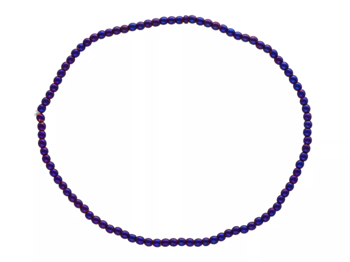 R2S72A BRANSOLETKA HEMATYT KULE 2 mm