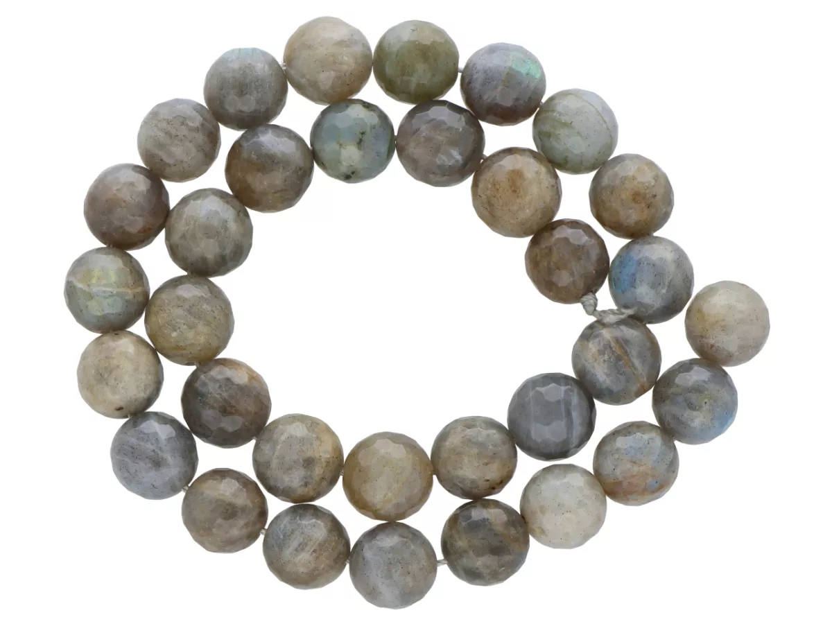 K5N20 LABRADORYT KULE FAS 12 mm - 1 SZNUR