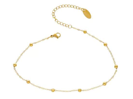 R3W24 BRANSOLETKA NA NOGĘ STAL CHIRURGICZNA