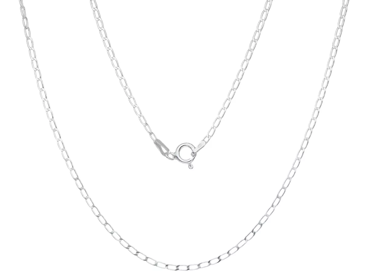 P3J47 ŁAŃCUSZEK ANKIER CHB 50 cm SREBRO 925