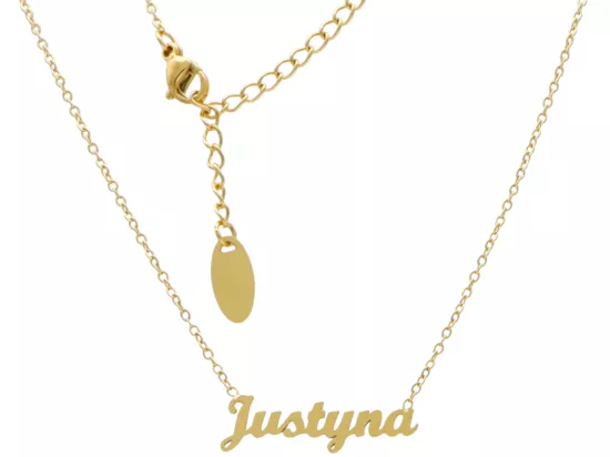 N3D88 NASZYJNIK STAL CHIRURGICZNA - JUSTYNA