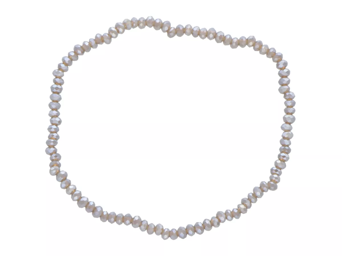 R3O27 BRANSOLETKA KRYSZTAŁKI 2,5 mm NA GUMCE