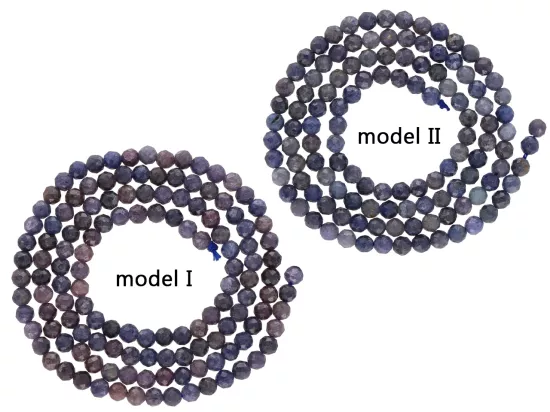 K7C67 SZAFIR KULE FASETOWANE 3 mm - 1 SZNUR