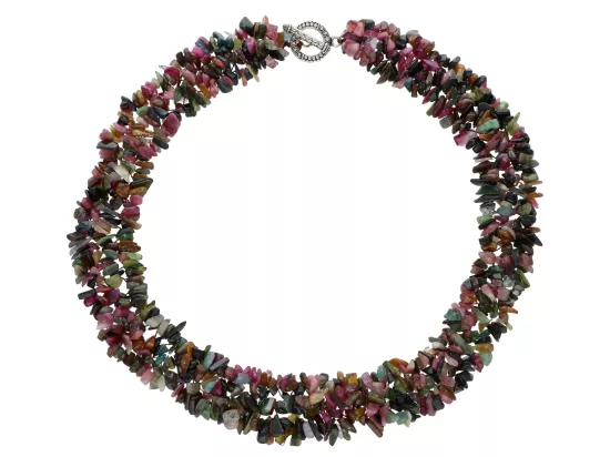 N2D74 NASZYJNIK TURMALIN SIECZKA