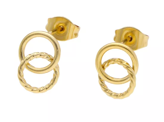 U1X27 KOLCZYKI STAL CHIRURGICZNA 1 PARA