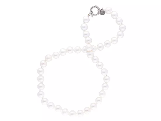 N2J80 NASZYJNIK PERŁA MAJORKA