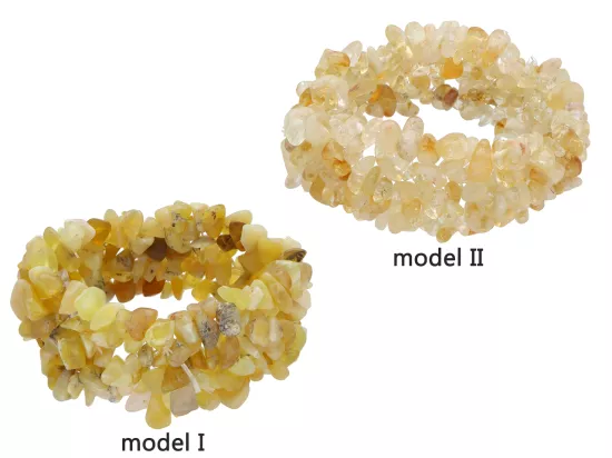 R2J91 BRANSOLETKA CYTRYN SIECZKA