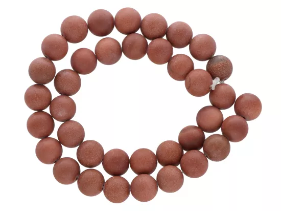 K6M22 PIASEK PUSTYNI MATOWY KULE 10 mm 1 SZNUR