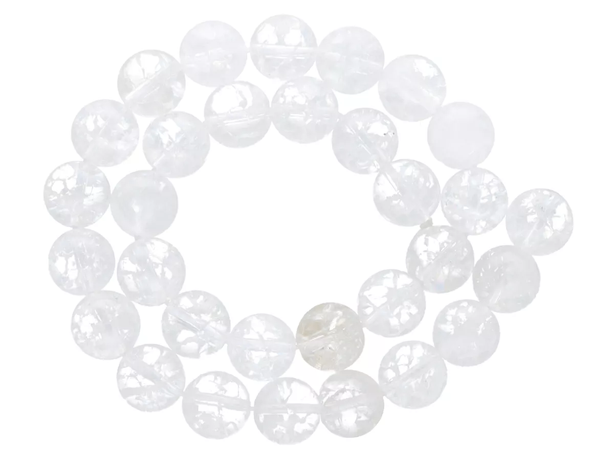 K5W66 KRYSZTAŁ LODOWY KULE 12 mm - 1 SZNUR