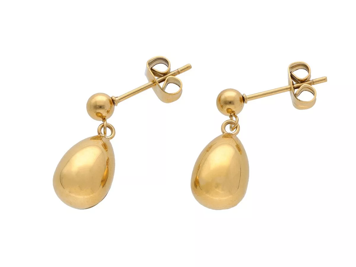 U1X93 KOLCZYKI STAL CHIRURGICZNA 1 PARA