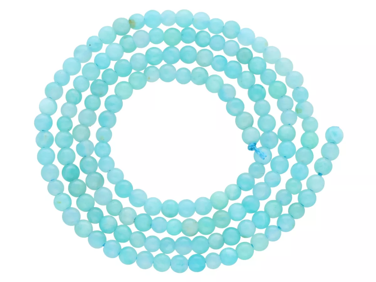 K7N91 AMAZONIT KULE 2,5 mm - 1 SZNUR