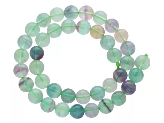 K6P83 FLUORYT ZIELONY KULE 10 mm 1 SZNUR