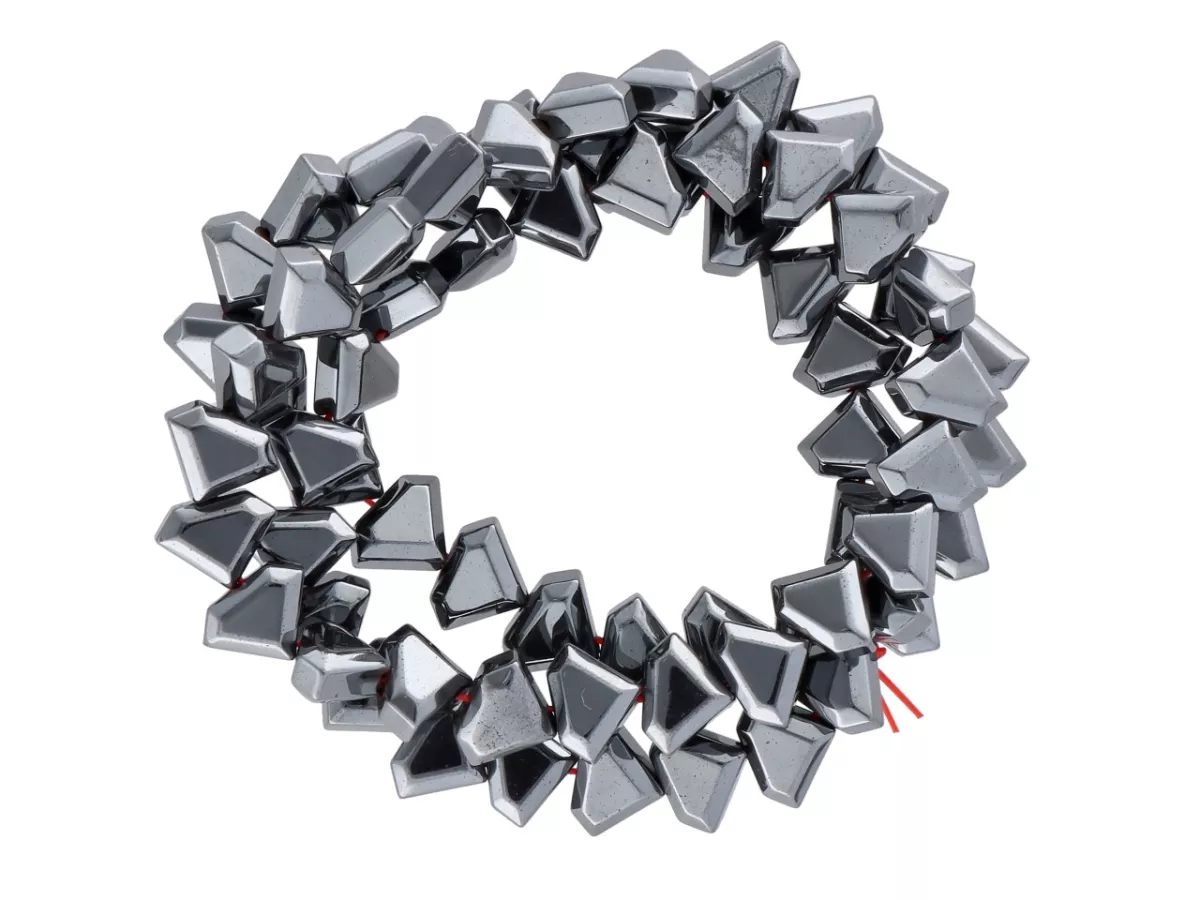 K7L72 HEMATYT ELEMENTY 8/6 mm 1 SZNUR