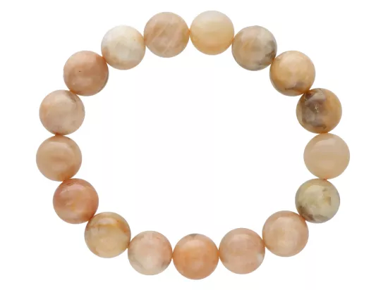 R2M17 BRANSOLETKA KAMIEŃ SŁONECZNY KULE 12 mm