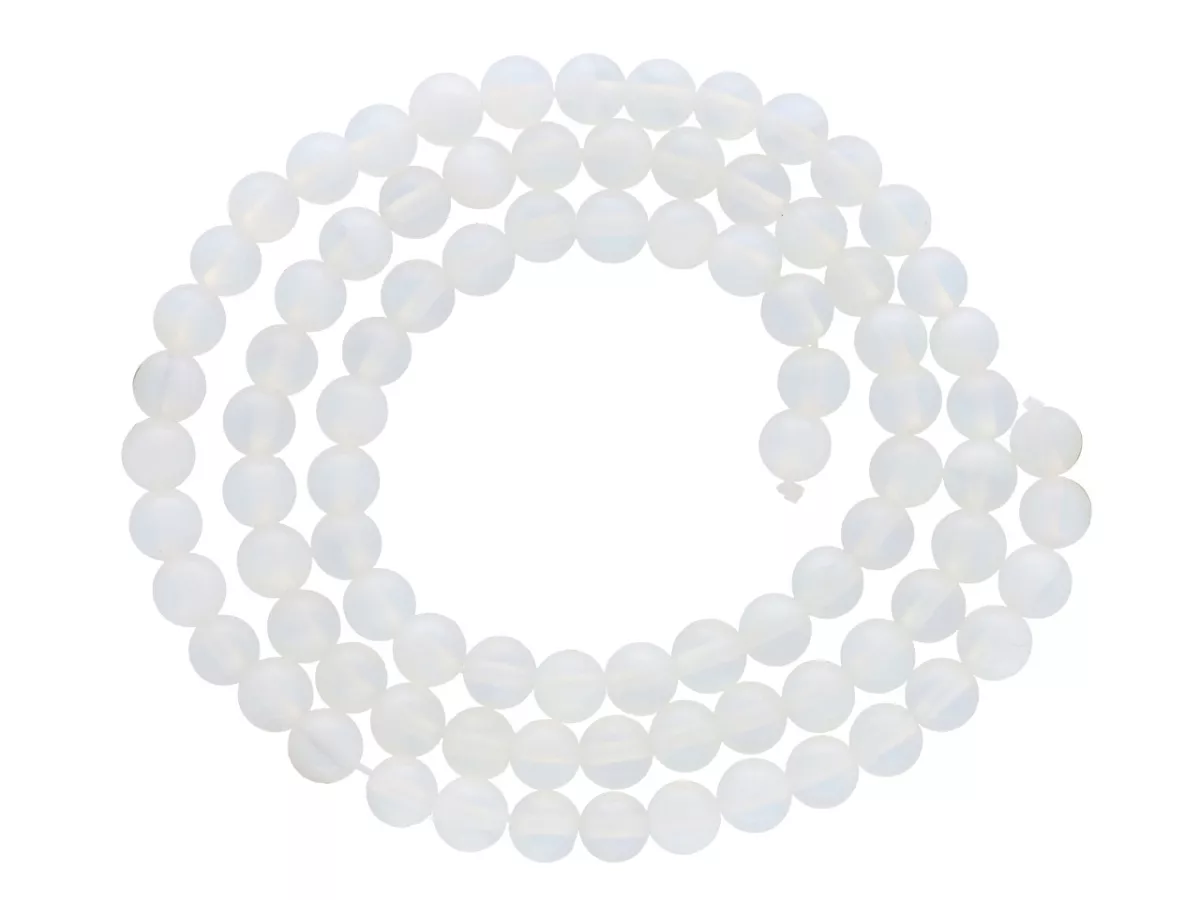 K6N43 OPAL KULE 4,5 mm - 1 SZNUR