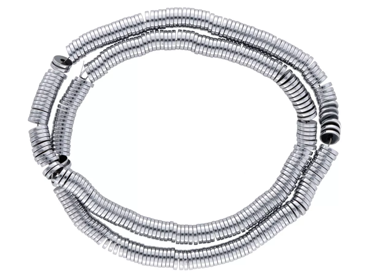 K7M92 HEMATYT TALERZYKI 6 mm - 1 SZNUR