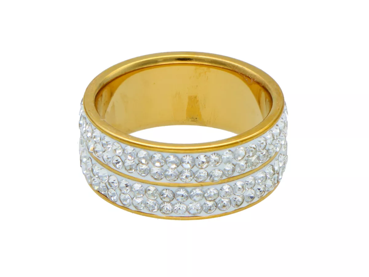 R4A47 PIERŚCIONEK ZE STALI CHIRURGICZNEJ - 1 SZTUKA