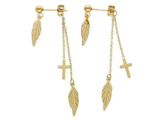 U1R59 KOLCZYKI STAL CHIRURGICZNA 1 PARA