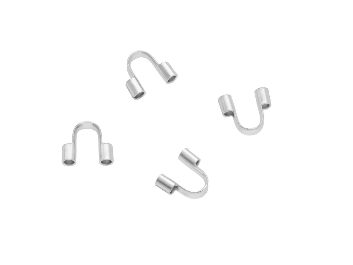 P5W68 PODKÓWKA DO LINEK STAL CHIRURGICZNA 1 mm - 4 SZTUKI