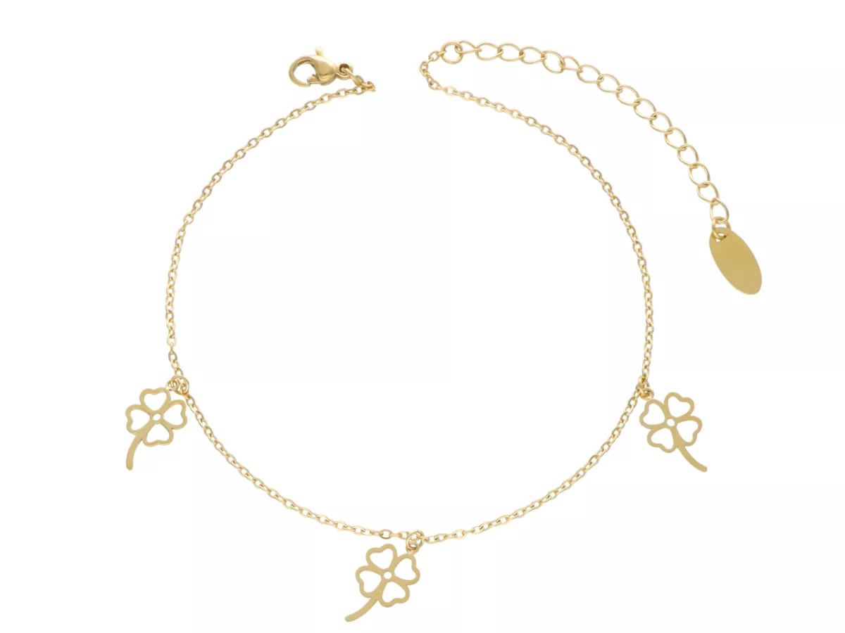 R4F10 BRANSOLETKA NA NOGĘ STAL CHIRURGICZNA