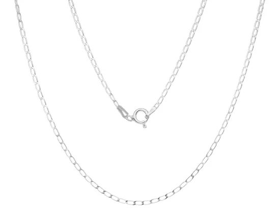 P3J46 ŁAŃCUSZEK ANKIER CHB 45 cm SREBRO 925