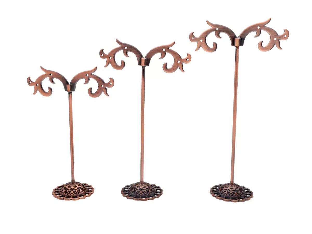 O1G48 ZESTAW EKSPOZYTORÓW NA KOLCZYKI 3 SZTUKI