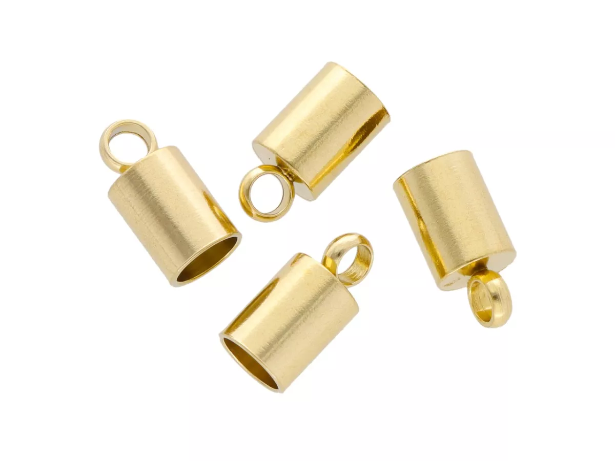 P5T93 KOŃCÓWKI DO WKLEJANIA STAL CHIRURGICZNA 4 mm - 4 SZTUKI