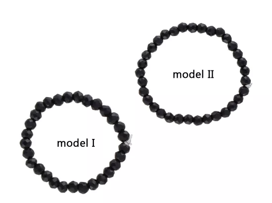 R3B86 PIERŚCIONEK SPINEL KULE FASETOWANE 2,5 mm