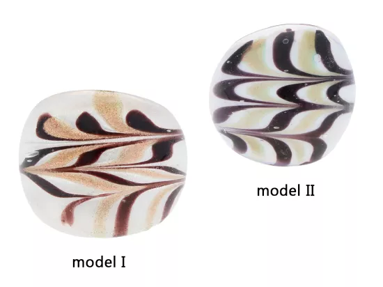 R4L40 PIERŚCIONEK SZKŁO WENECKIE