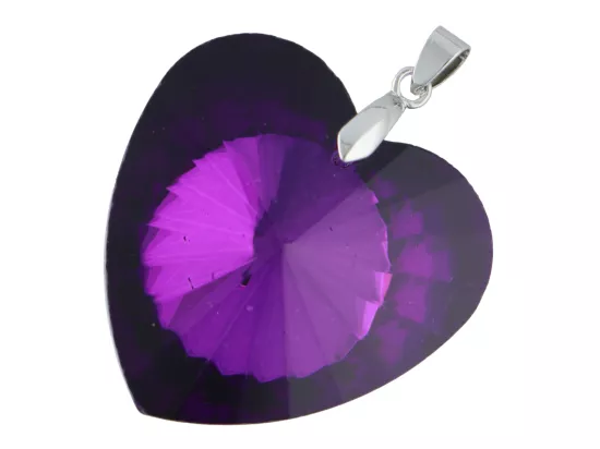 W2Y28 WISIOR ZAWIESZKA SZKŁO SERCE