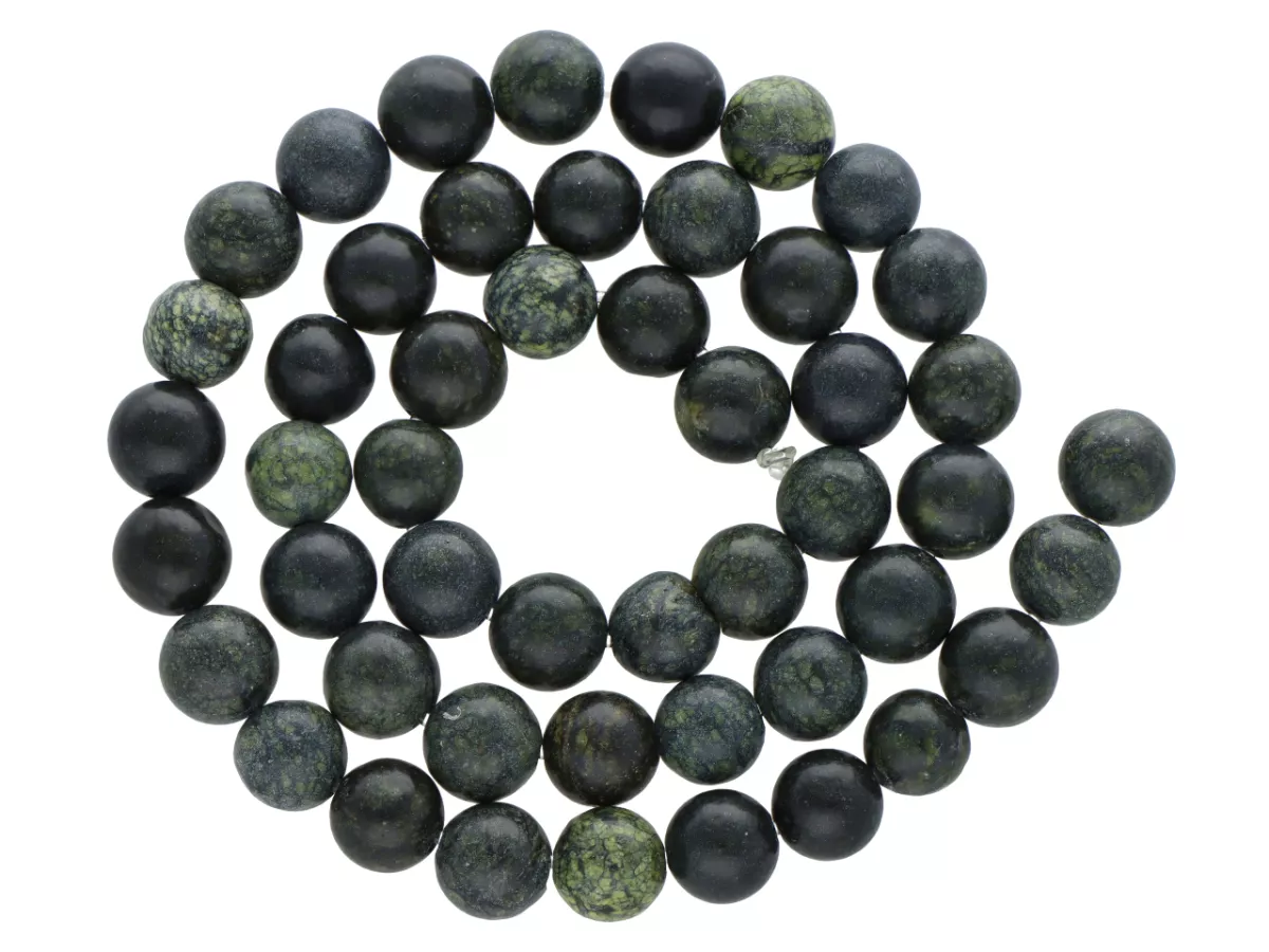 K7A24 JASPIS AFRYKAŃSKI KULE 8 mm - 1 SZNUR