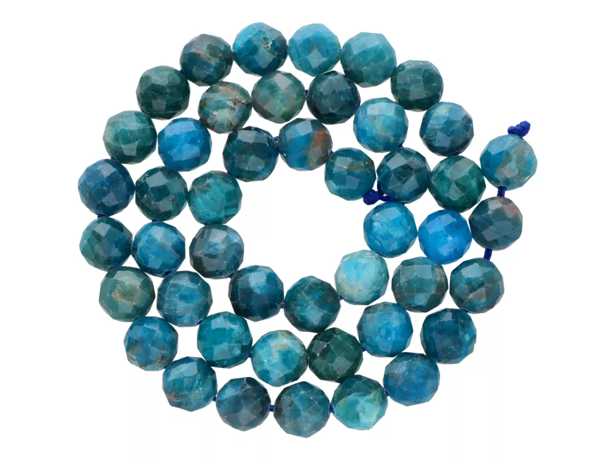 K7I11 APATYT KULE FASETOWANE 8,5 mm - 1 SZNUR