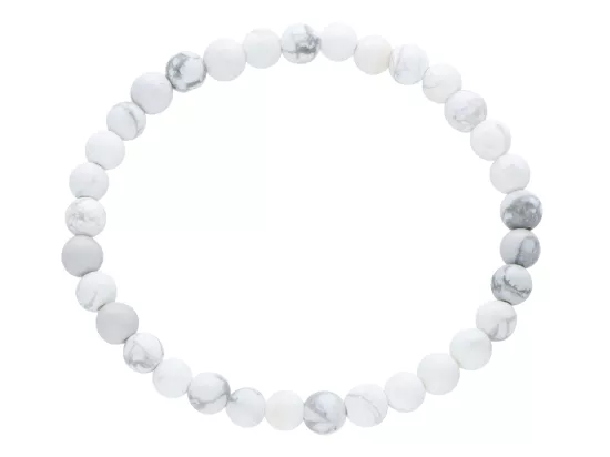 R4J32 BRANSOLETKA HOWLIT LUX KULE 6 mm