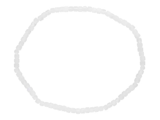 R4K85 BRANSOLETKA KWARC RÓŻOWY KOSTKI FASETOWANE 2,5 mm