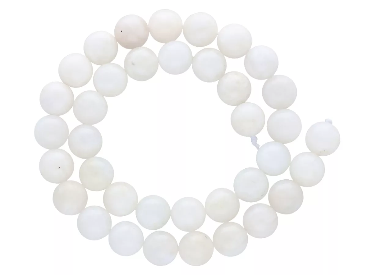 K7E47 KAMIEŃ KSIĘŻYCOWY KULE 9,5 mm - 1 SZNUR