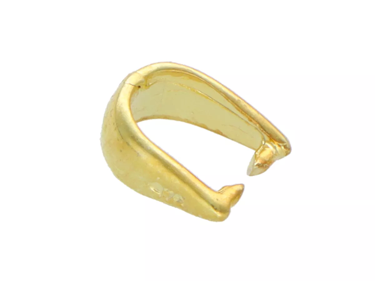 P3I95 KRAWATKA SREBRO 925 POZŁACANE - 1 SZTUKA