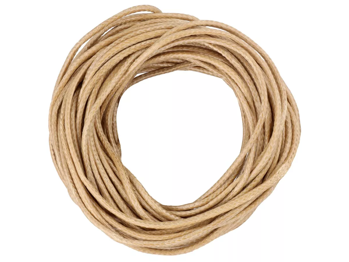 L3O50 SZNUREK JUBILERSKI WOSKOWANY 2,1 mm - 10 m