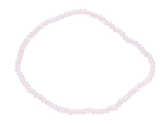 R3U17 BRANSOLETKA KRYSZTAŁKI 2,5 mm NA GUMCE