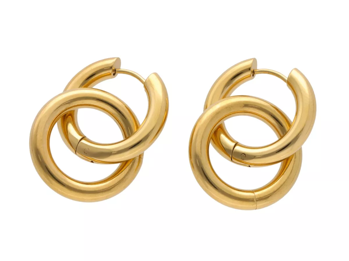 U1X89 KOLCZYKI STAL CHIRURGICZNA 1 PARA