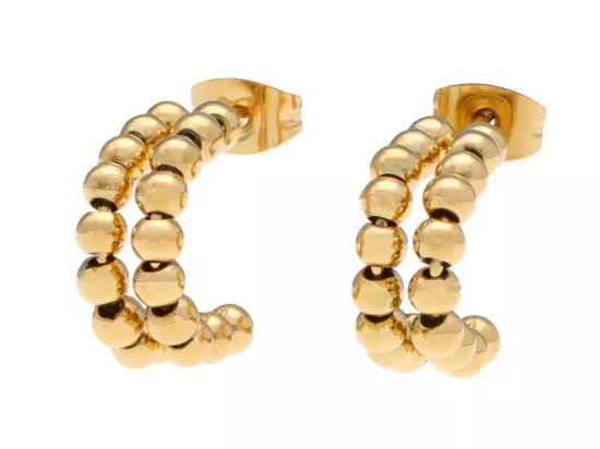 U1X84 KOLCZYKI STAL CHIRURGICZNA 1 PARA