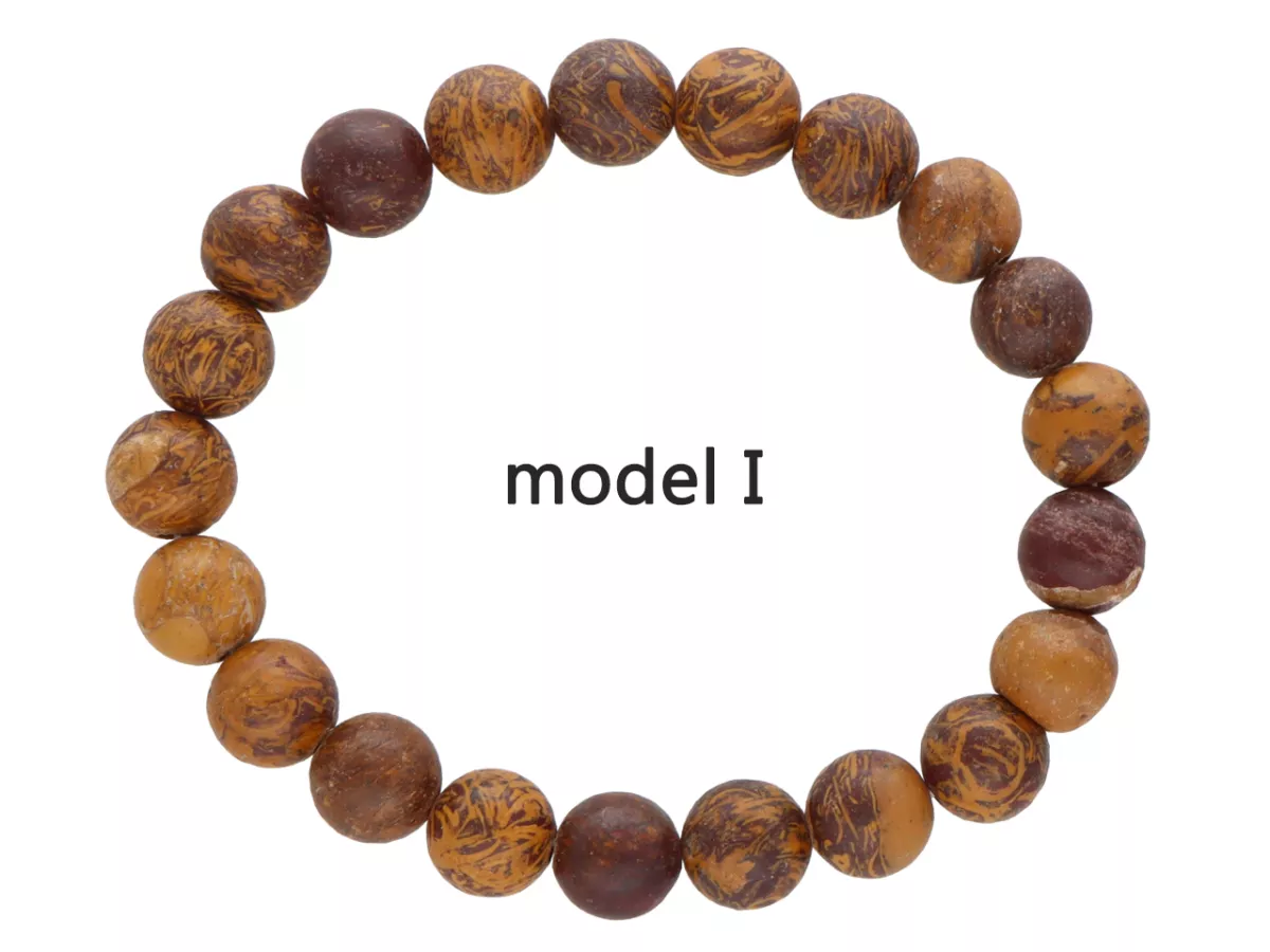 R3G59 BRANSOLETKA JASPIS KALAHARI KULE 8,5 mm