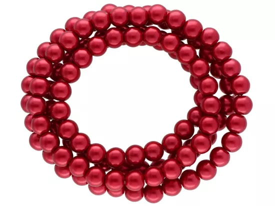 P1G07 PERŁY SZKLANE 8 mm - 1 SZNUR