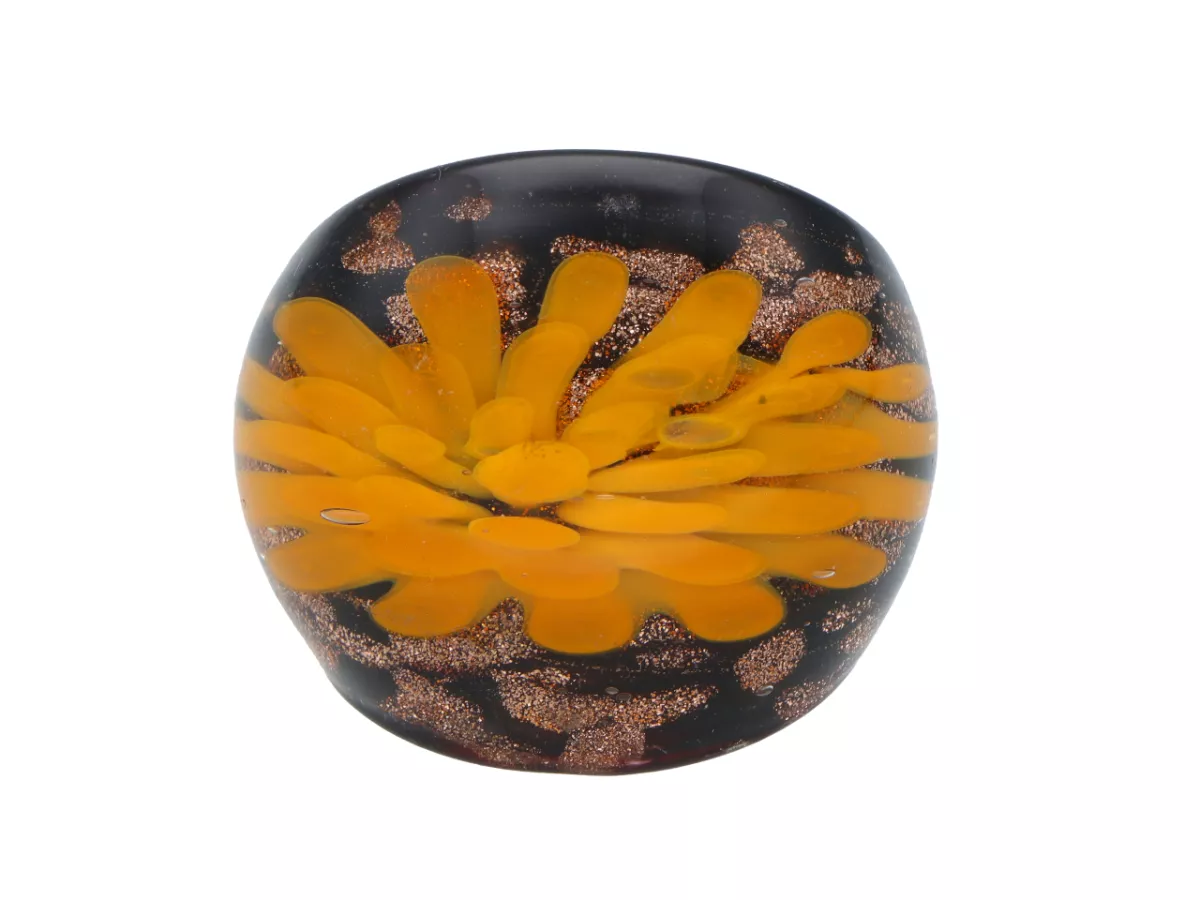 R4K95 PIERŚCIONEK SZKŁO WENECKIE