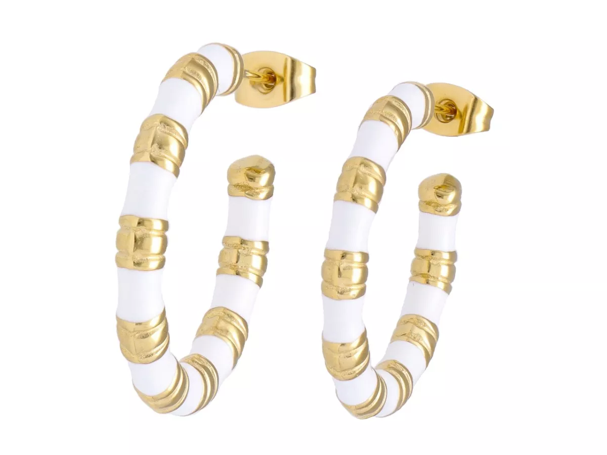 U1W93 KOLCZYKI STAL CHIRURGICZNA 1 PARA