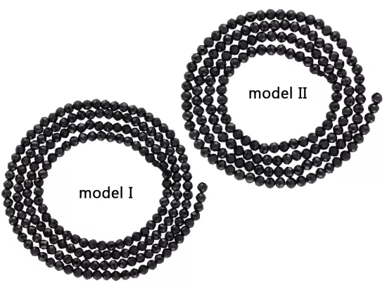 K7A66 SPINEL KULE FASETOWANE 2 mm - 1 SZNUR