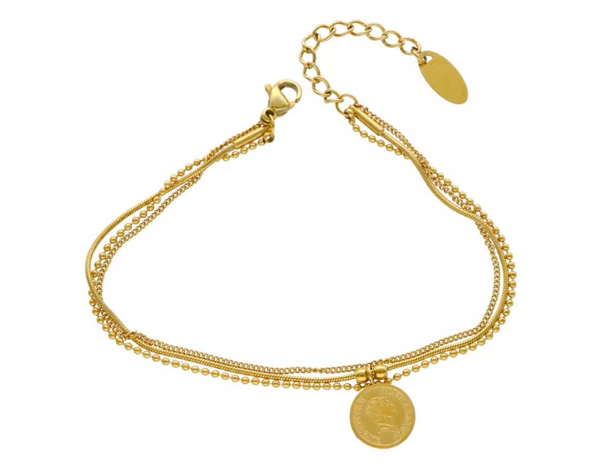 R3Y80 BRANSOLETKA STAL CHIRURGICZNA