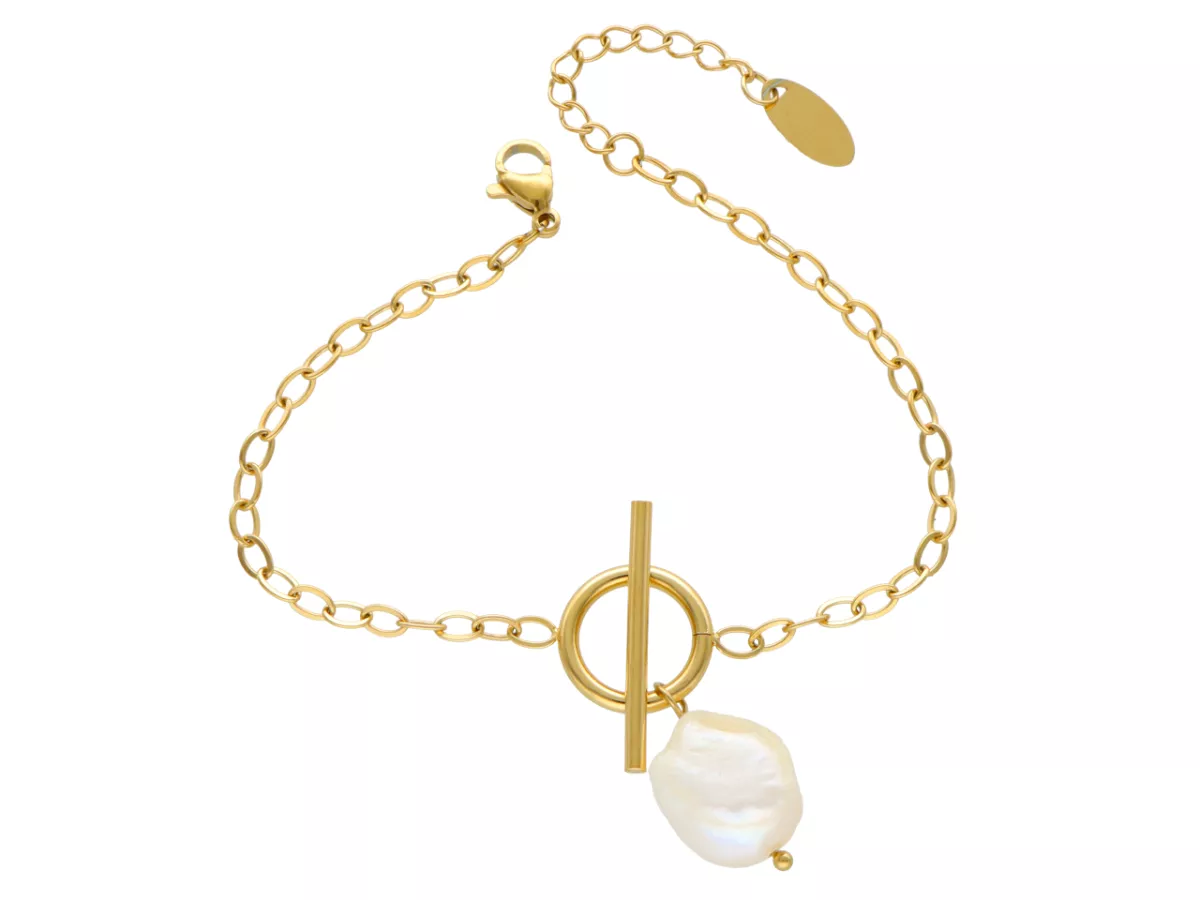 R3Y68 BRANSOLETKA ZE STALI CHIRURGICZNEJ