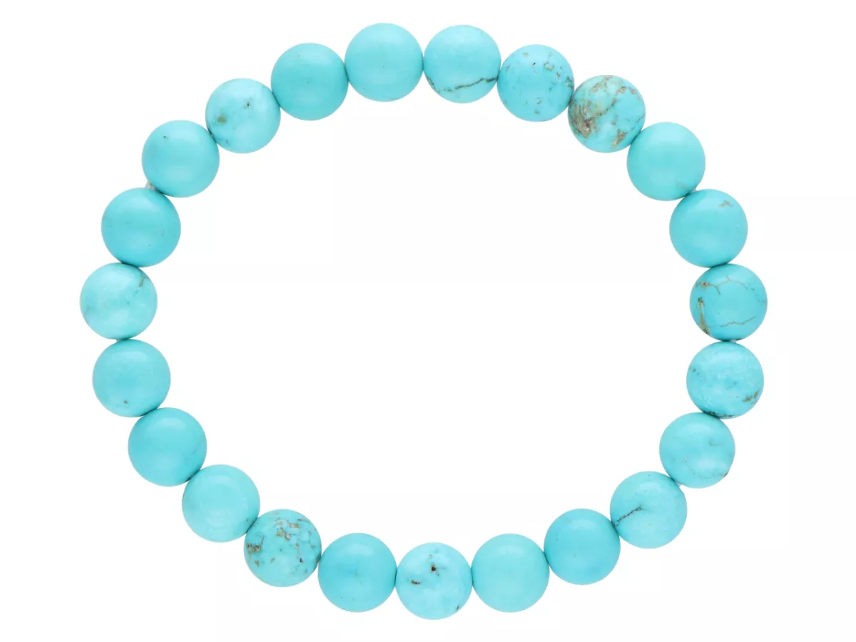 R3F39 BRANSOLETKA TURKUS KULE 8,5 mm